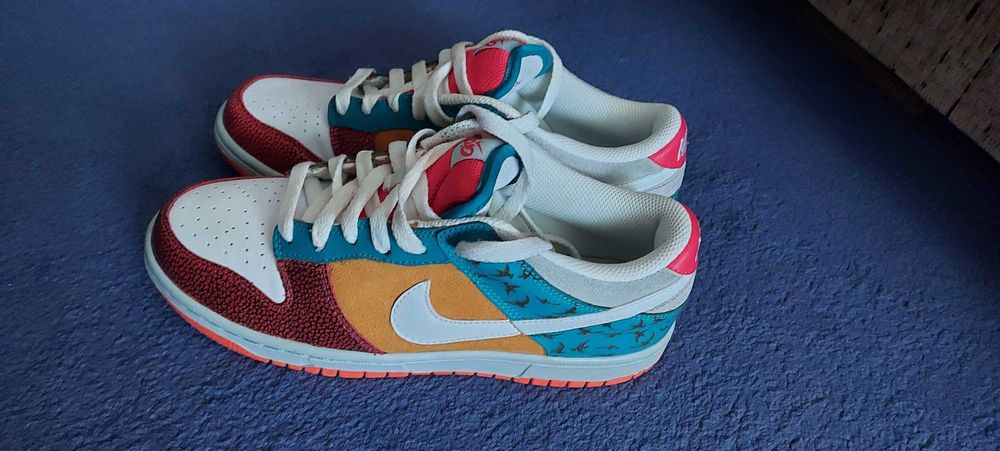 Nike Dunk Low 6.0 Multi-Color „Doves & Birds” (2009) - NOI - 38.5