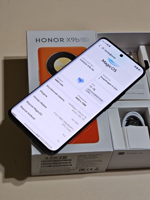 Honor X9b 256 gb Ram 12 5G EAC