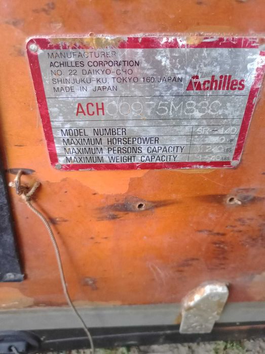 Barca Pneumatica Achilles