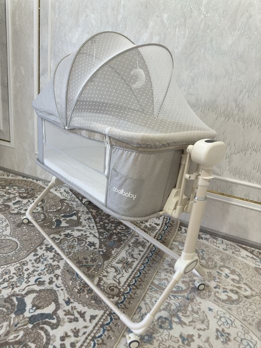 Люлька качеля кровать детская COOlBABY
