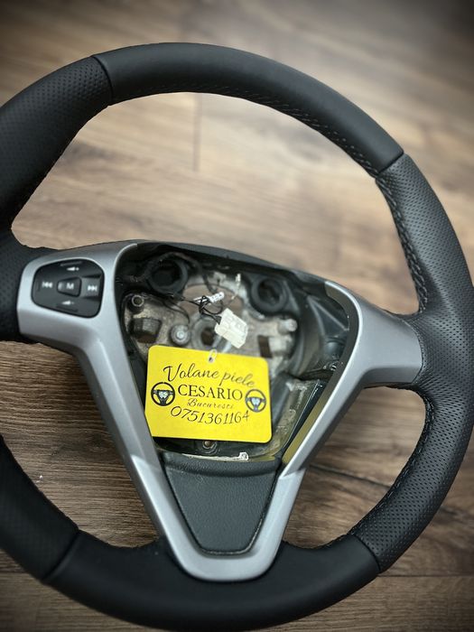 Volan piele naturală Nappa Ford Fiesta MK6 2009-2017