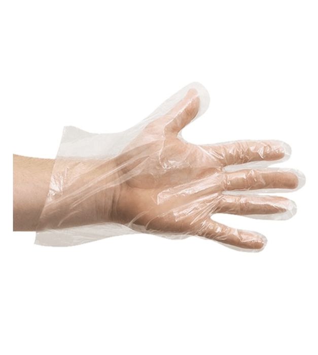 перчатки полиэтиленовые одноразовые