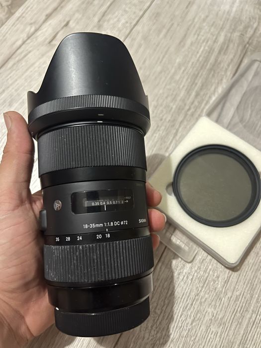 Obiectiv sigma 18-35 mm f 1.8