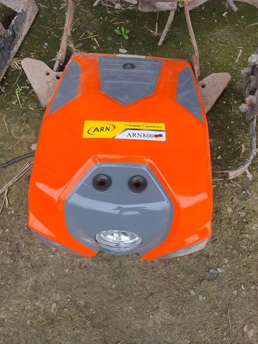 Мотоблок с прицепом.