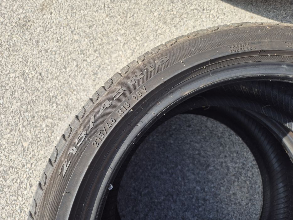 2бр. 215/45/18 Pirelli P7 летни гуми