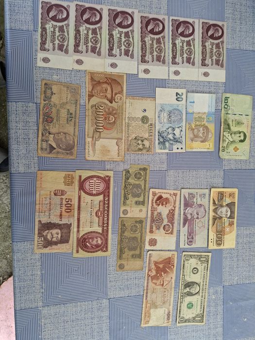 Colectie bacnote vechi