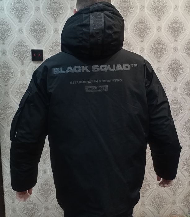 Куртка зимняя black squad