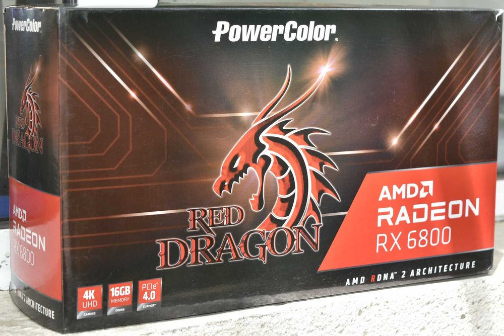 Видео карта PowerColor Radeon RX 6800 16GB Red Dragon OC