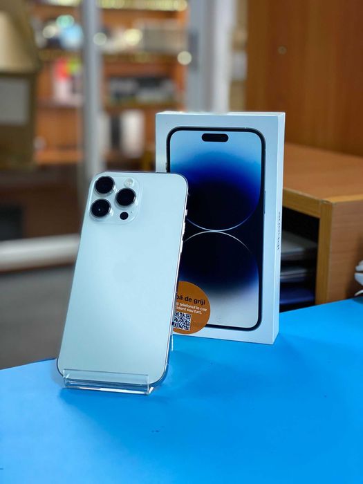 Apple iPhone 14 Pro Max Box 100% 128GB, Garantie 12 luni | Lensun