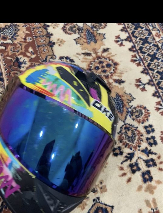 Шлем мото QKE сроч