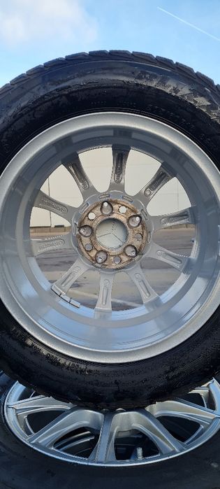 Set complet Roti iarna Mercedes Benz E Class 205 60 R 16 Bridgestone