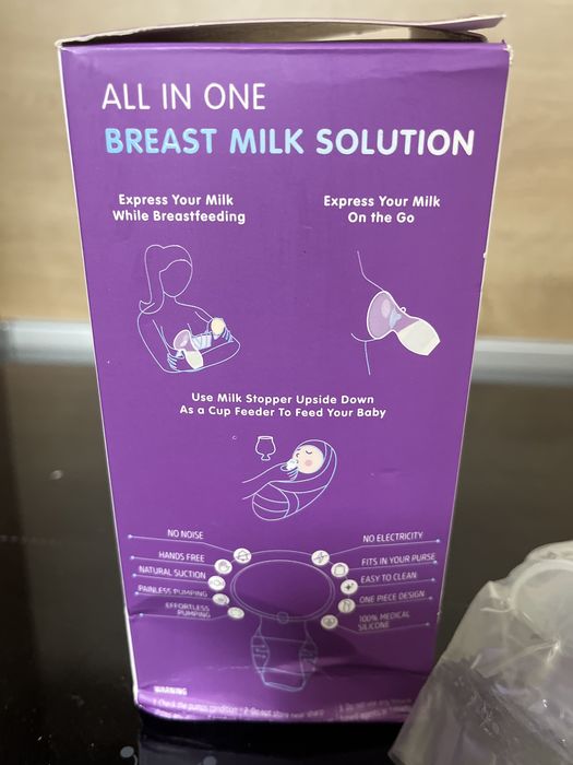 Нова Ръчна помпа за кърма мляко бебе кърмене майка хранилка чаша