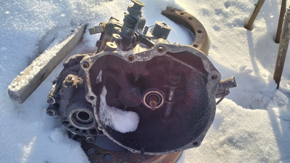 Авео шевроле коробка в сборе