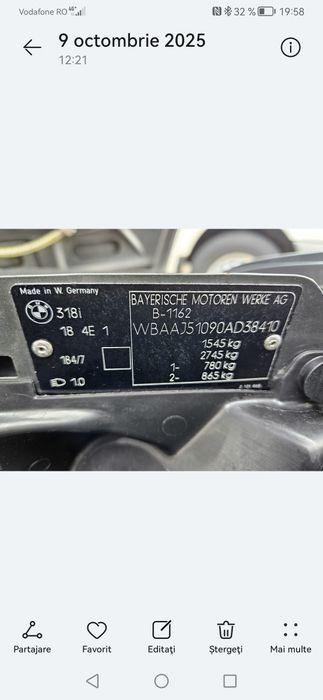 Bmw e30 / 318i / 1989