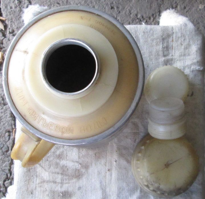 Термос СССР, алюминиевый.