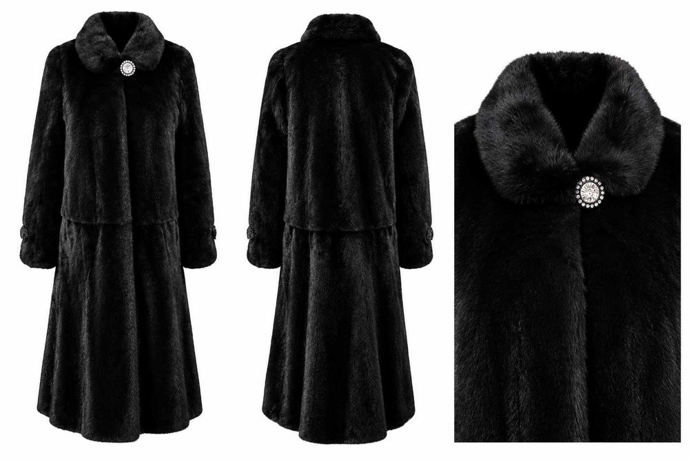 Шуба норковая (стриженая), разм. 48-50