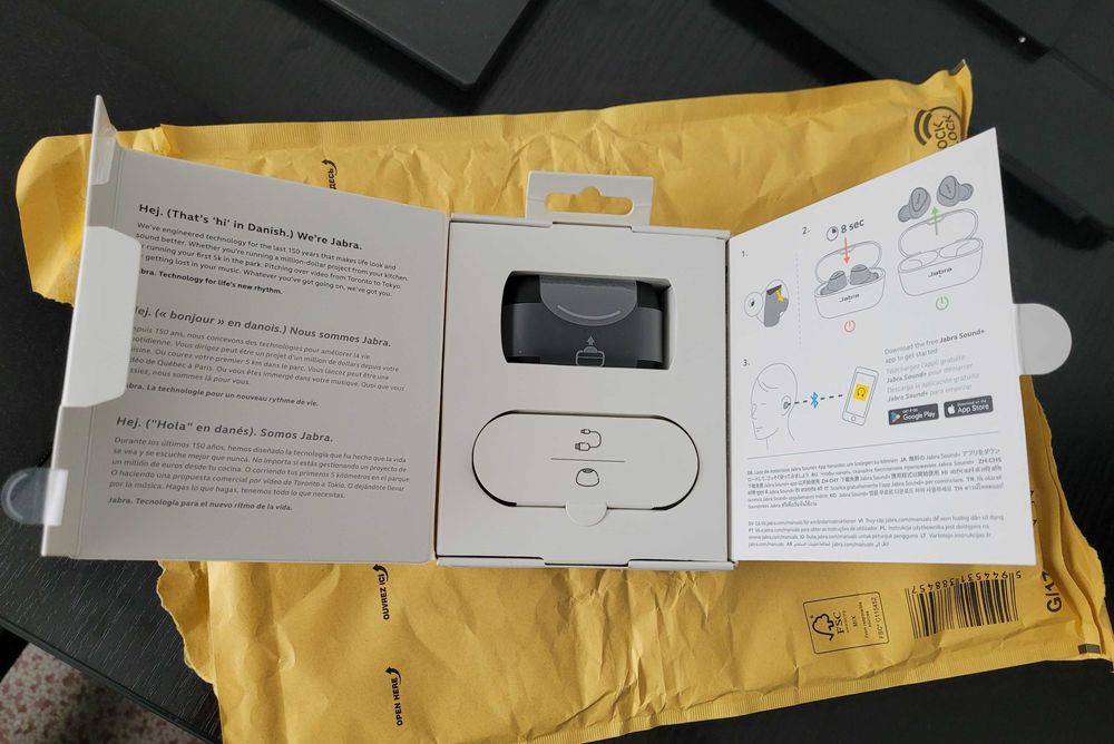 Casti Jabra Elite 4, originale