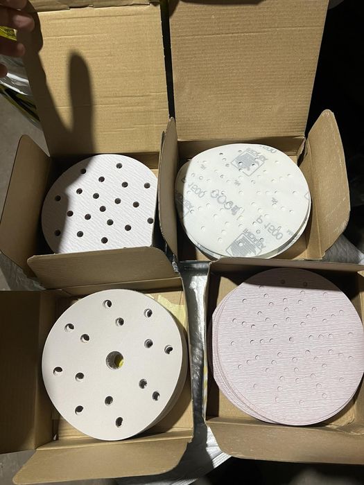 Шкурки диск,Trizakt,материали