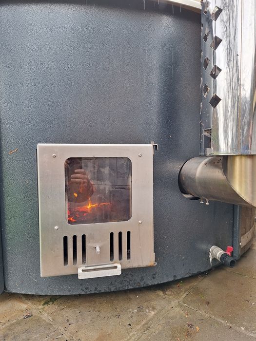 Джакузи с отопление на дърва