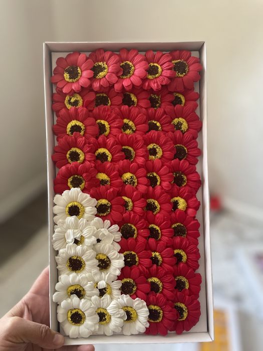 Мыльные цветы микс