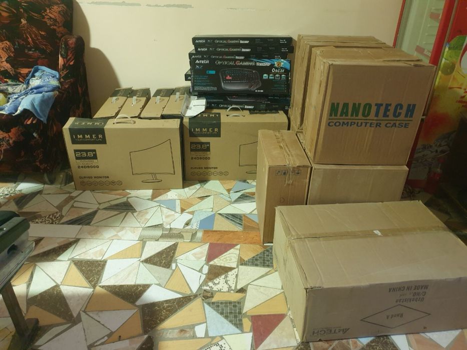 Tayyor biznez 10 dona kompyuter+mebel