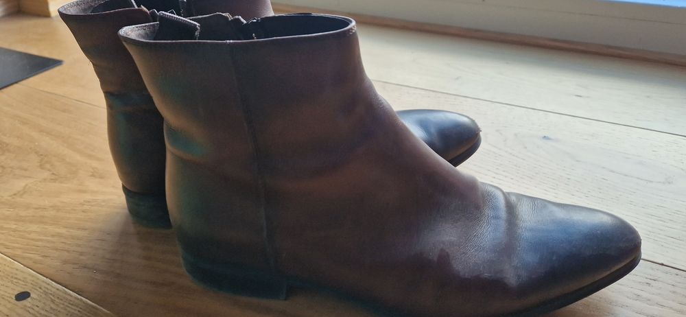 Pantofi Denis barbati piele maro 40