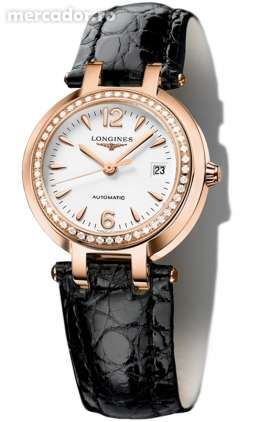 ceas LONGINES PRIMA LUNA din aur+diamante-cadou ideal