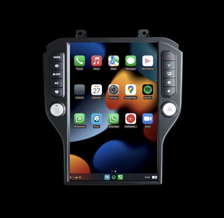 Android мултимедия 14.4 инча IPS за Форд Мустанг - 8GB RAM / 128GB ROM