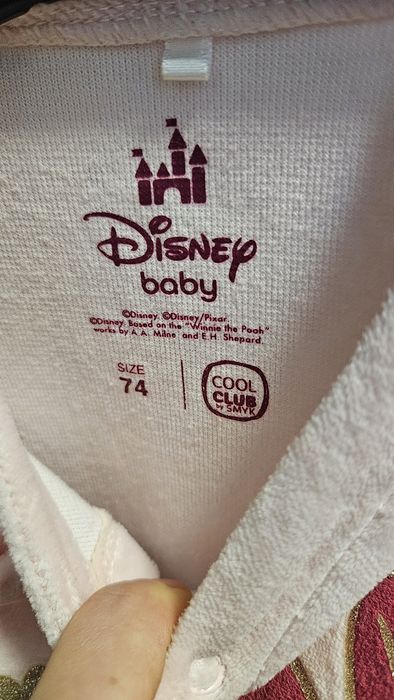 Pijama tip salopetă groasă Smyk fetițe