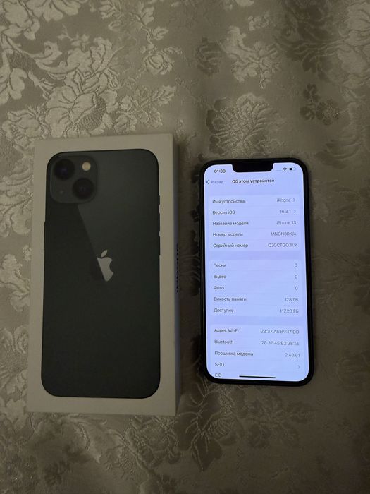Iphone 13 зеленый