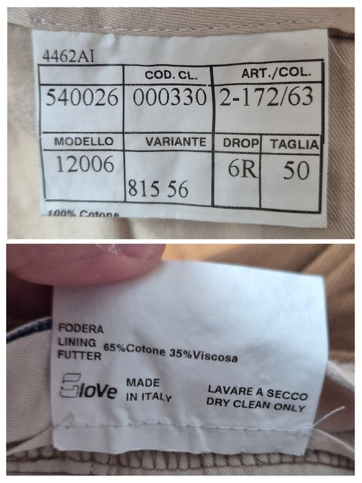 Pantaloni groși Prandina & Co. x Miani, bumbac dens, Drop 6 - 50