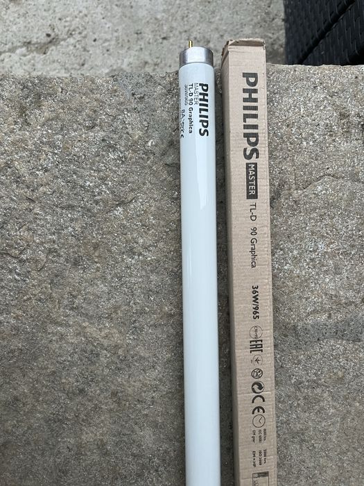 Philips MASTER TL-D 90 Graphica 36W/965 – Нова професионална лампа