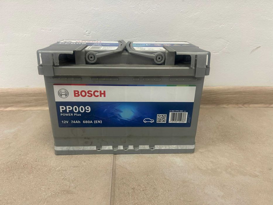 Чисто Нов Акумулатор Bosch Power Plus 74Ah, 680A, PP009,