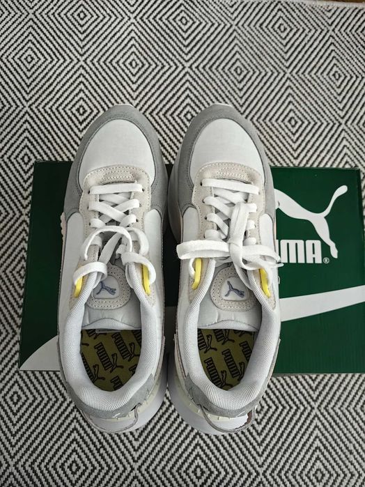 PUMA Wild Rider Rollin Shoes White