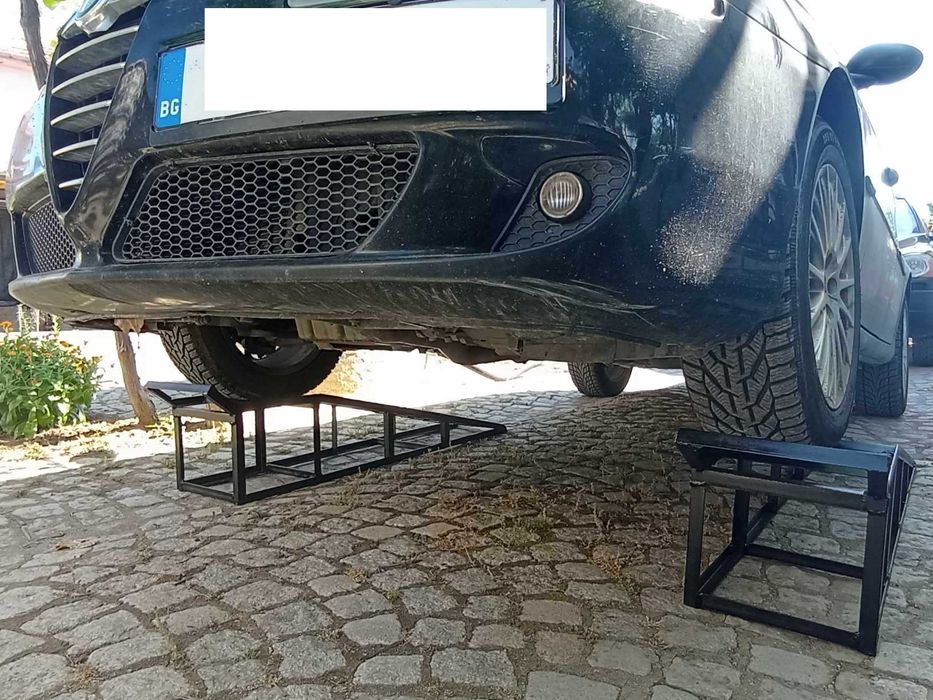 Естакади рампи за кола джип смяна на масло автомивка рампа естакада