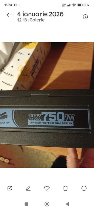 Vând sursă profesionala Corsair 750 wati,va rog citiți descrierea