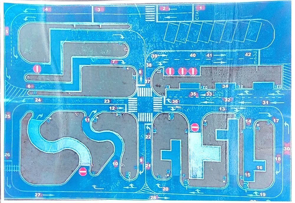 Подготовка к экзамену в ГАИ на автодроме