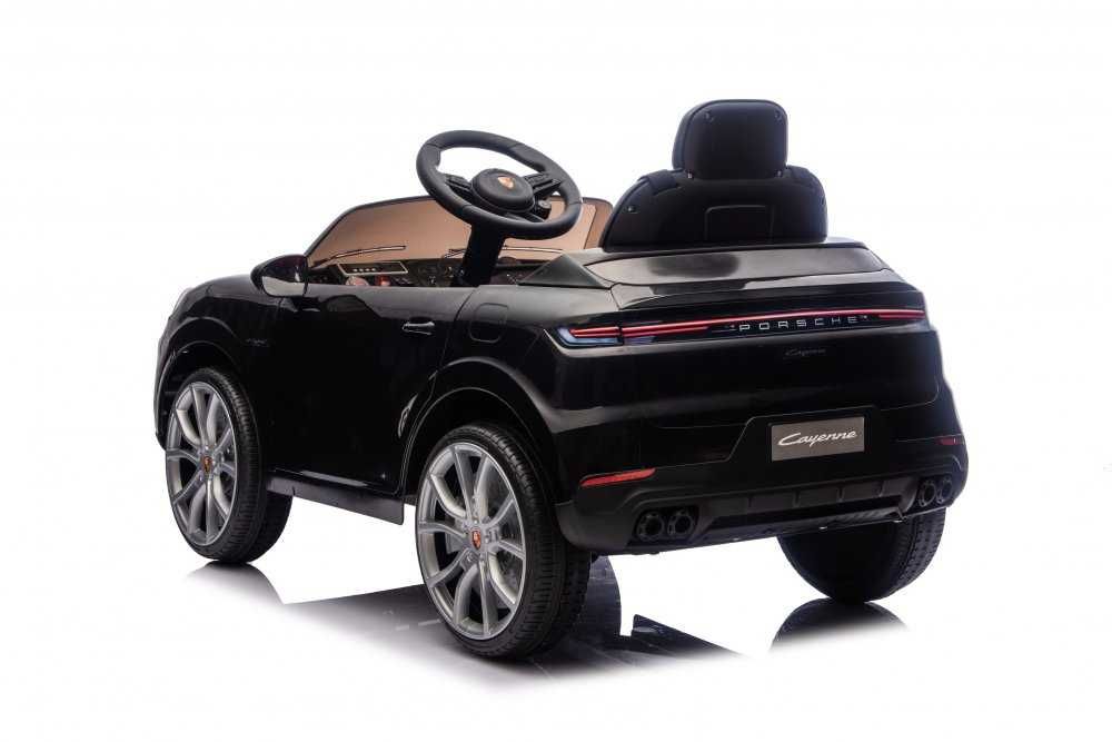 Masinuta electrica copii Porsche Cayenne cu licenta,acumulator 12V,bluetooth,faruri si stopuri led,slow start