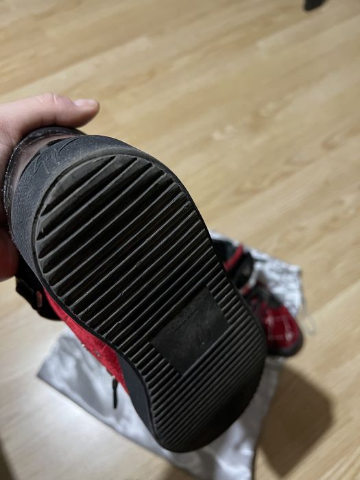 Sneakers Giuseppe Zanotti catifea marimea 38