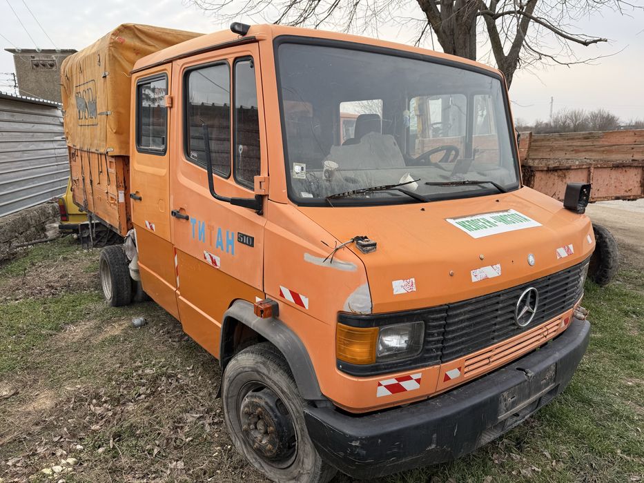 Mercedes 510 на части