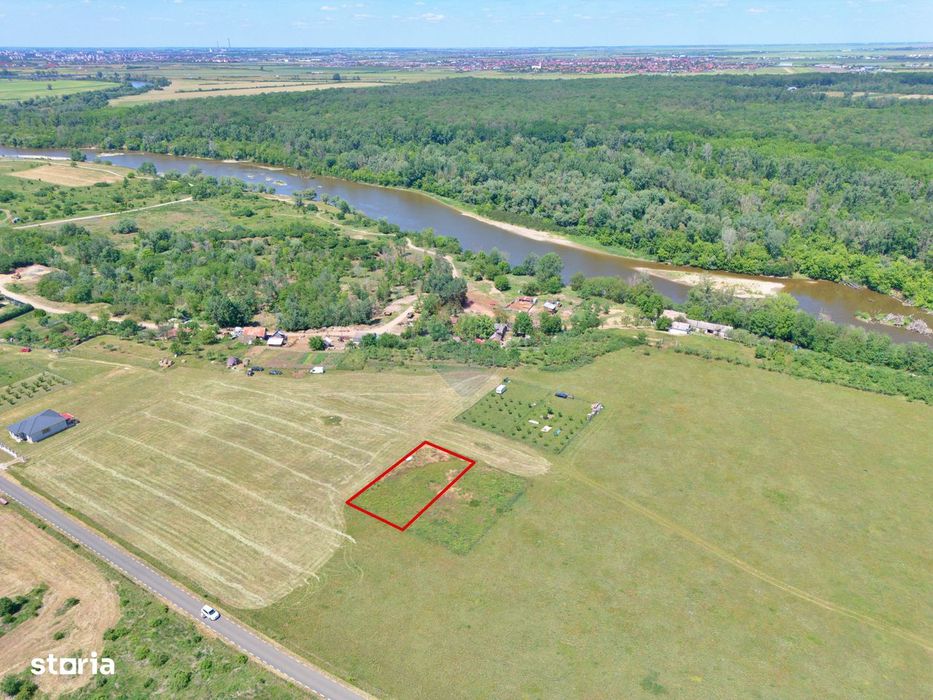 De vânzare teren intravilan, 750 mp, în Fântânele, jud. Arad