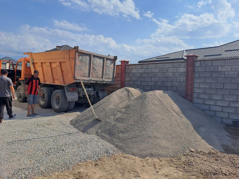 Сникерс, щебень, песок, отсев, пгс итд