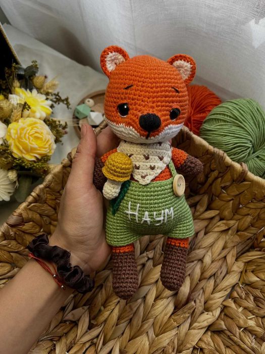 Плетена играчка Лисанко