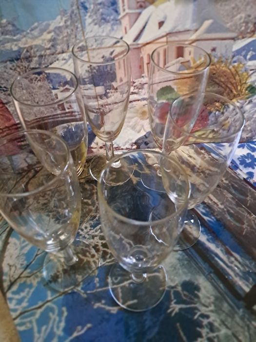 Pahare de sampanie ( 6 bucăți)