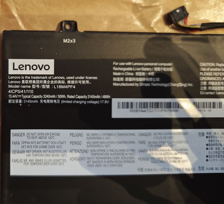 Baterie Lenovo laptop