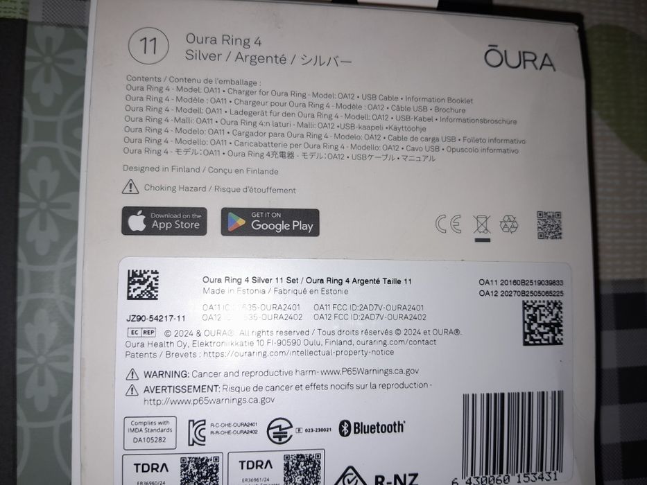 Inel Smart oura mărimea 11