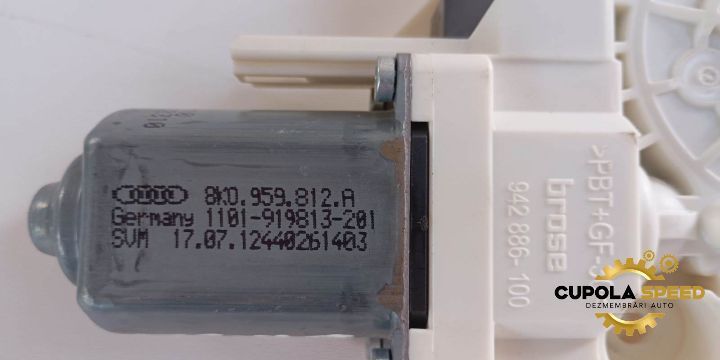 Motoras macara dreapta spate 8K0959812A Audi A4 B8/8K [2007 - 2011]