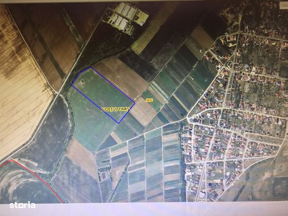 Teren intravilan Sag 4.94 ha - investitie PUZ !!