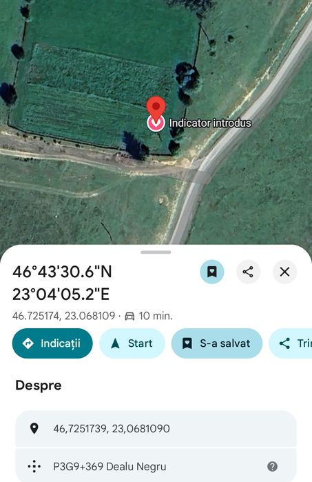Teren plat 2.920 mp  Dealul Negru 5km de Beliș  vedere muntele Vlădeasa
