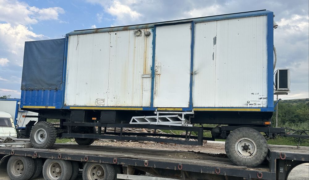 Vand container vagon forestier dormit remorca inmatriculat